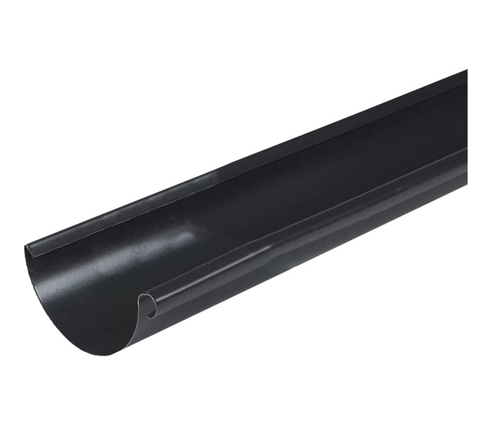 водосточный желоб металл профиль. желоб прямоугольный водосточный металлпрофиль. водосточная система металлпрофиль стенд. желоб водосточный 86х127. угол желоба 90/135 d-216 (zn).