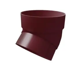 Колено трубы 45 град. Grand Line ПВХ цвет Бордо