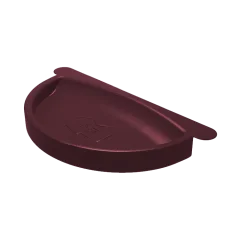 Заглушка желоба МП Престиж  150 мм  цвет Красное вино