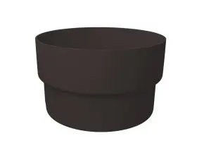 Муфта трубы соединительная Grand Line ПВХ цвет Темно-коричневый