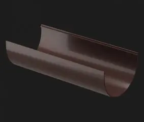 ЖЕЛОБ ВОДОСТОЧНЫЙ 3 М Docke Premium цвет Шоколад