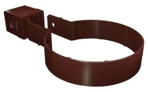 Хомут трубы Kliker  Premium Grand Line ПВХ цвет Шоколад