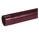 Труба круглая МП Престиж 3000 мм цвет Красное вино