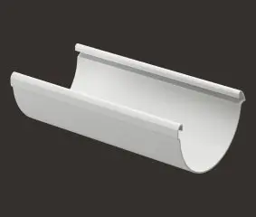 Желоб водосточный DOCKE LUX цвет Белый