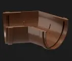 УГЛОВОЙ ЭЛЕМЕНТ 135˚ Docke Premium цвет Графит