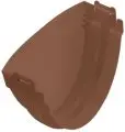 Заглушка Альта Профиль Стандарт цвет Шоколад