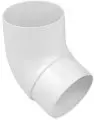Колено трубы 67 град. Альта Профиль Стандарт цвет Белый