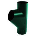 Тройник трубы МП Престиж    цвет Зеленый мох
