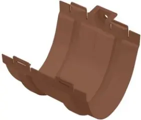 Муфта желоба Альта Профиль Стандарт цвет Шоколад