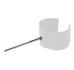 Держатель трубы МП Престиж На кирпич   цвет Белый