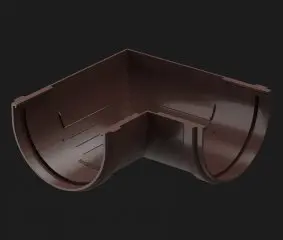 УГЛОВОЙ ЭЛЕМЕНТ 90˚ Docke Premium цвет Шоколад