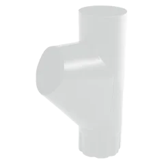 Тройник трубы МП Престиж    цвет Белый