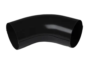 Колено трубы МП Престиж цвет Черный