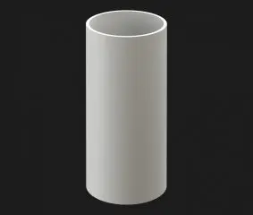 ТРУБА ВОДОСТОЧНАЯ 3 М Docke Premium цвет Пломбир