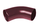 Колено сливное МП Престиж    цвет Красное вино