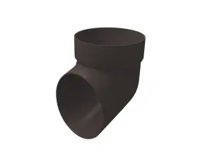 Колено сливное Grand Line ПВХ цвет Темно-коричневый