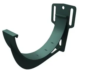 Кронштейн желоба slider Grand Line ПВХ цвет Зеленый