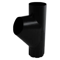 Тройник трубы МП Престиж    цвет Черный