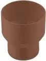 Муфта трубы переходная Альта Профиль Элит цвет Шоколад