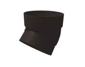 Колено трубы 45 град. Grand Line ПВХ цвет Темно-коричневый