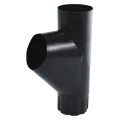 Тройник трубы МП Престиж цвет Графит