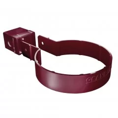 Хомут трубы Kliker  Premium Grand Line ПВХ цвет Бордо