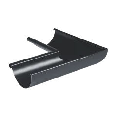 Угол желоба 90 град. МП Престиж Внутренний 150 мм  цвет Графит