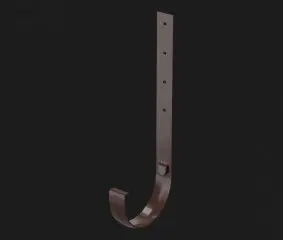 КРОНШТЕЙН ЖЕЛОБА МЕТАЛЛИЧЕСКИЙ Docke Premium цвет Шоколад