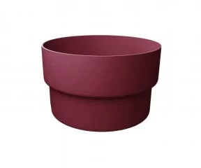 Муфта трубы соединительная Grand Line ПВХ цвет Бордо