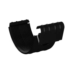 Соединитель желоба МП Престиж  150 мм  цвет Черный