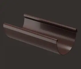 Желоб водосточный DOCKE LUX цвет Шоколад