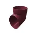 Колено сливное Grand Line ПВХ цвет Бордо