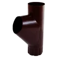 Тройник трубы МП Престиж    цвет Шоколад