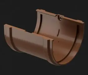СОЕДИНИТЕЛЬ ЖЕЛОБОВ Docke Premium цвет Каштан