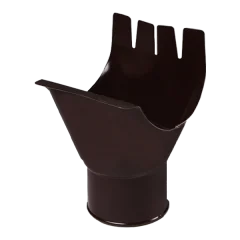 Воронка выпускная МП Престиж  125 мм  цвет Шоколад