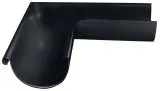Угол желоба внешний Optima 90гр 125мм  цвет Графит