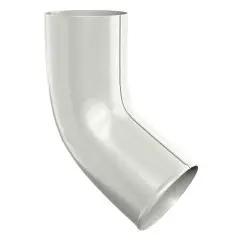 Колено трубы сливное 60 град. GRANDSYSTEM  цвет Белый