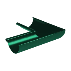 Угол желоба 90 град. МП Престиж Внутренний 150 мм  цвет Зеленый мох