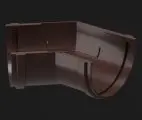 УГЛОВОЙ ЭЛЕМЕНТ 135˚ Docke Premium цвет Шоколад