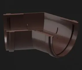 УГЛОВОЙ ЭЛЕМЕНТ 135˚ Docke Premium цвет Шоколад