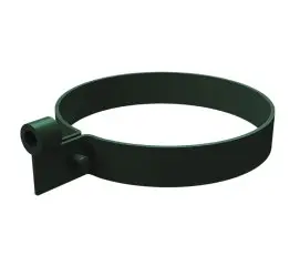 Хомут трубы Grand Line ПВХ цвет Зеленый