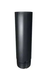 Труба круглая Optima 90мм 3м  цвет Графит