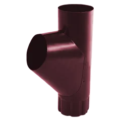 Тройник трубы МП Престиж    цвет Красное вино