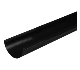 Желоб круглый МП Престиж  125 мм  цвет Черный