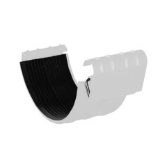 Соединитель желоба МП Престиж  150 мм  цвет Белый