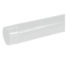 Труба круглая МП Престиж   2000 мм цвет Белый