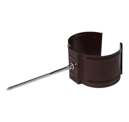 Держатель трубы МП Престиж На кирпич   цвет Шоколад