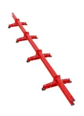 Снегозадержатель трубчатый D-BORK 45*25 цвет Красное вино