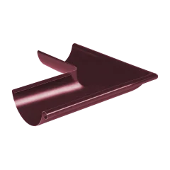 Угол желоба 90 град. МП Престиж Внешний 150 мм цвет Красное вино